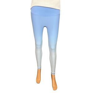 Pink Victoria's Secret Leggings Ombre Performance Wear Workout Athletic SZ Small